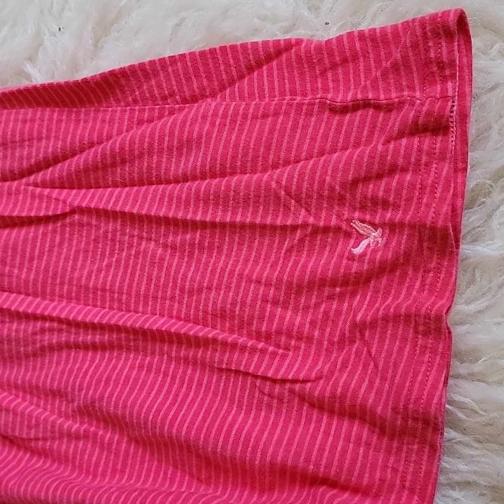American Eagle Outfitters Babydoll Pink Striped Dress - Picture 2 of 10